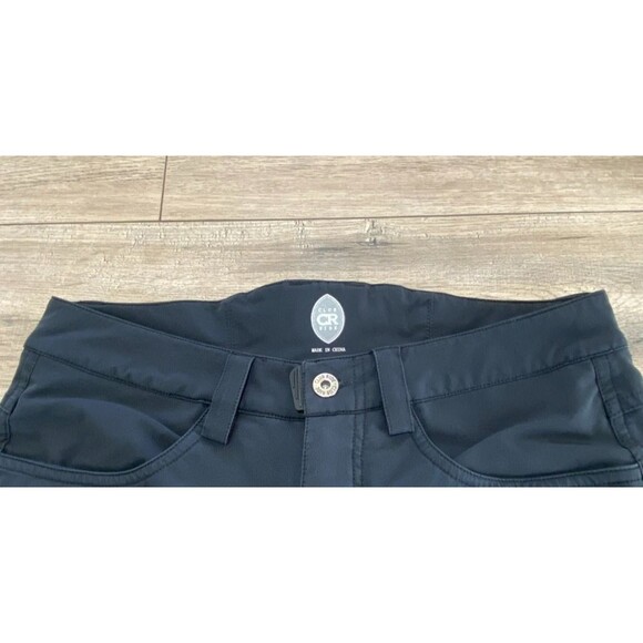 Club Ride Bike Pants Mens S Black Cargo Zipper Pocket Tempest Soft Shell - Picture 3 of 9